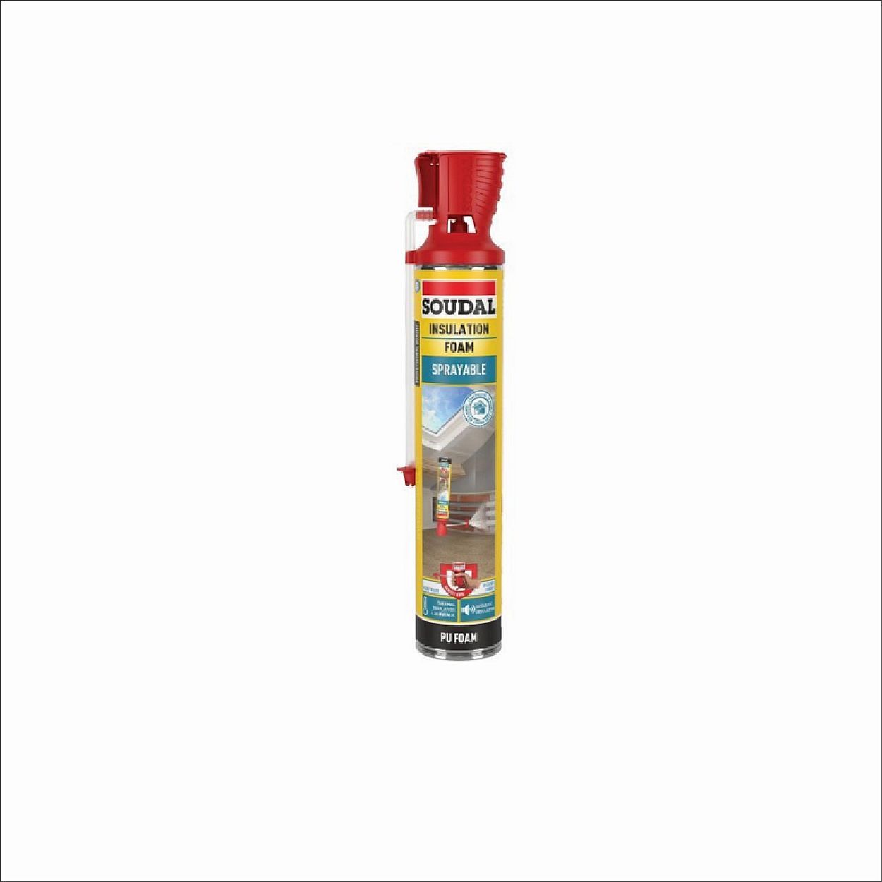 Soudal Sprayable Insulation Foam Genius Gun 750Ml