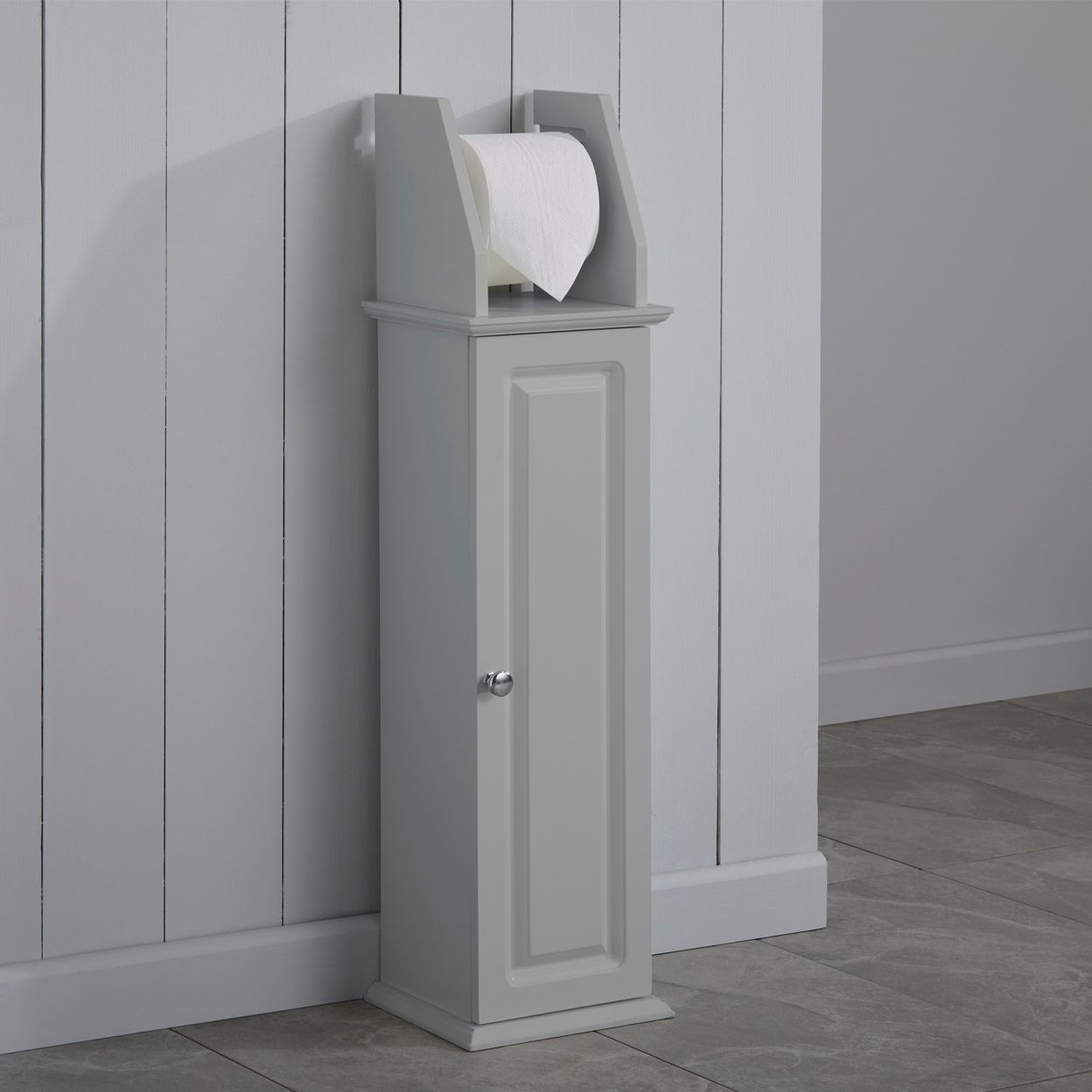 Chatsworth Grey Toilet Roll Holder