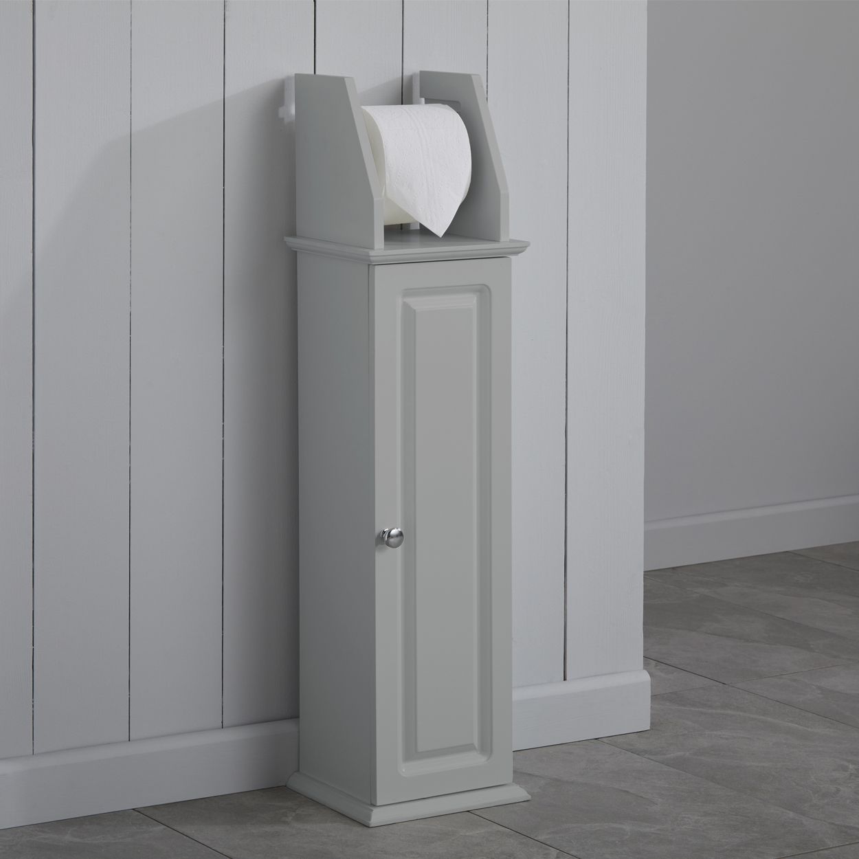 Chatsworth Grey Toilet Roll Holder