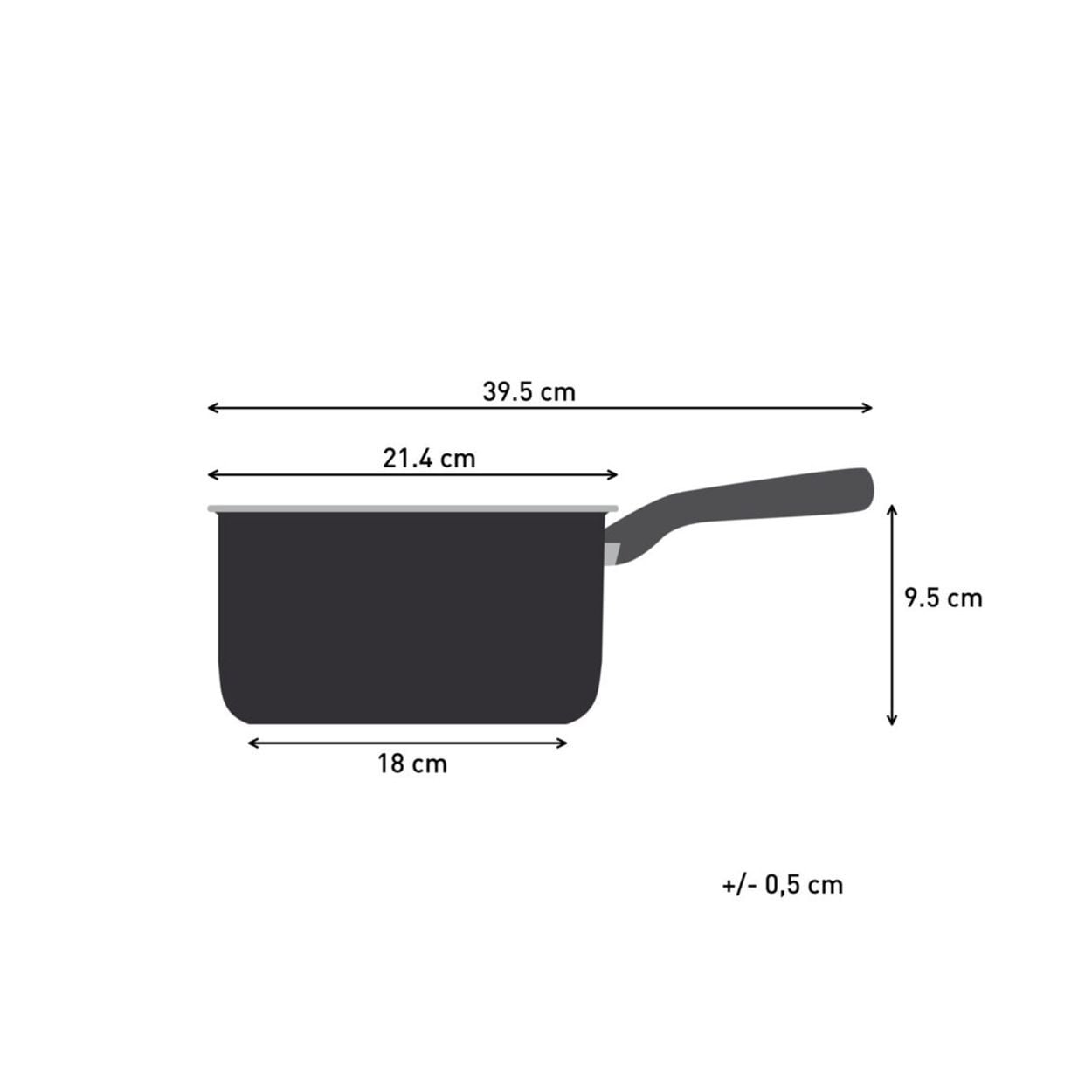 Tefal 20Cm Titanium Excellence Saucepan & Lid