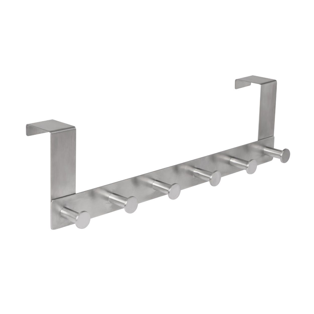 6 Door Round Hook Hanging Stainless Steel