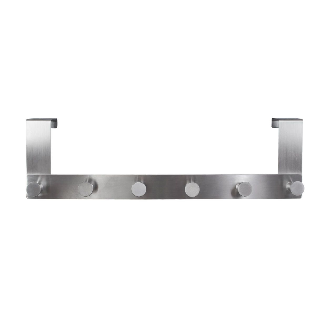 6 Door Round Hook Hanging Stainless Steel