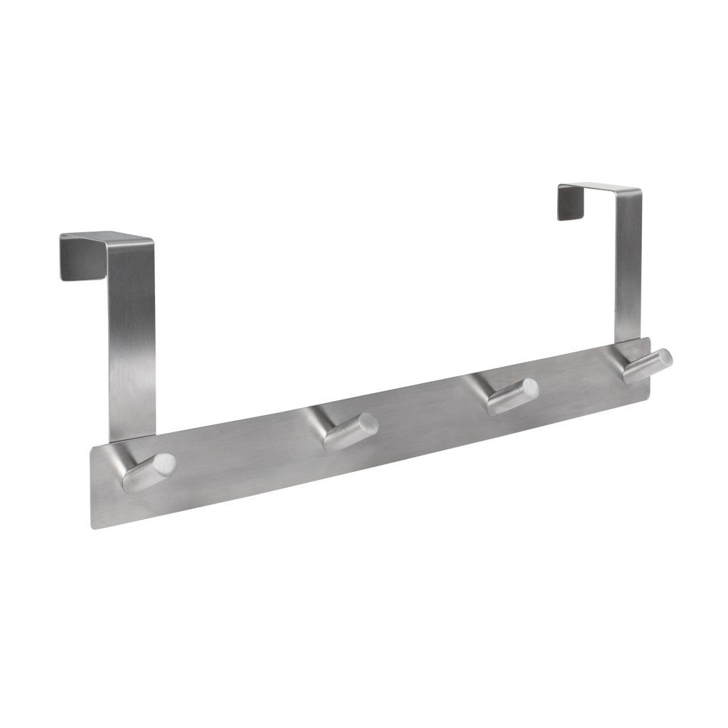 4 Door Hook Hanging Satin Nickel