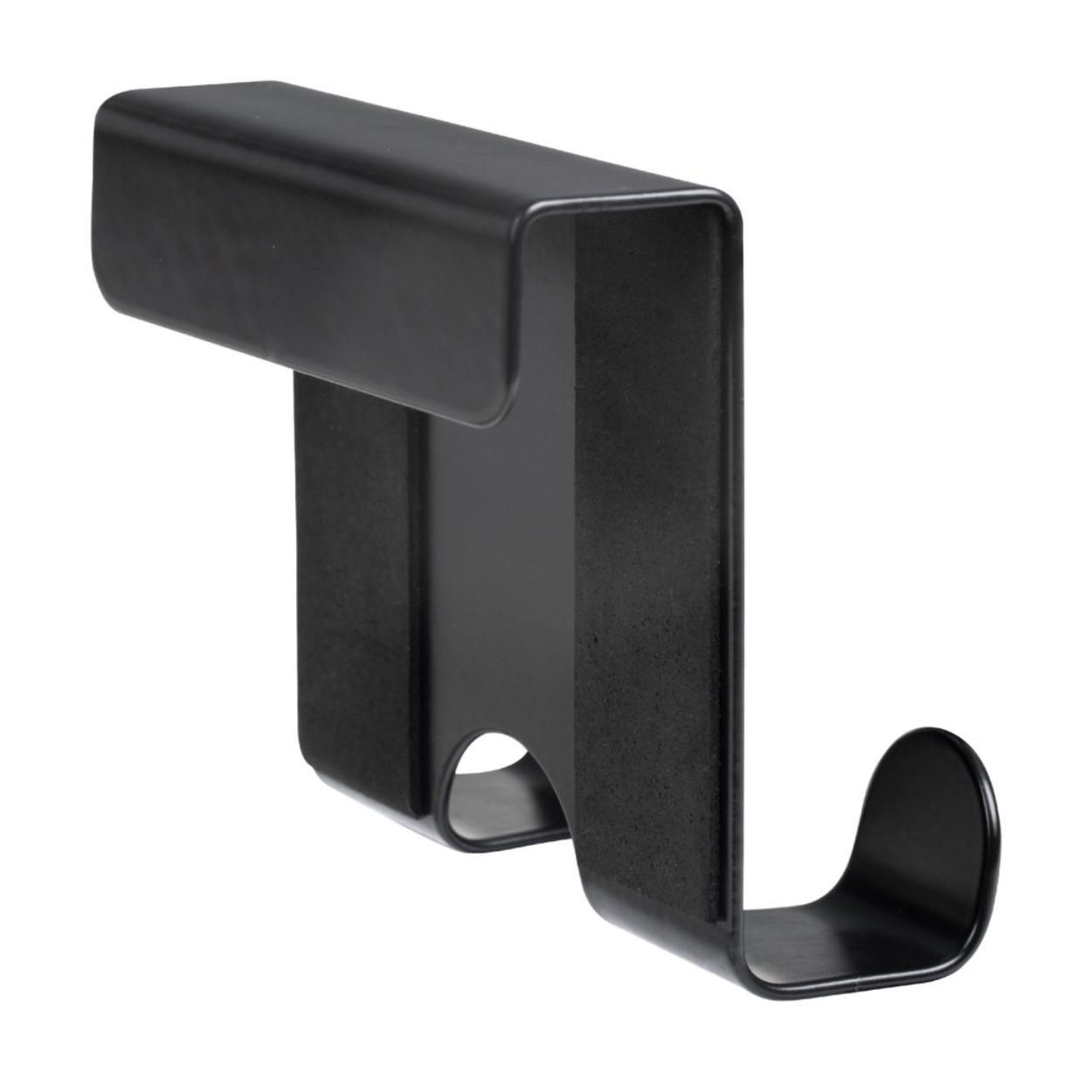 2 Door Hook Black Stainless Steel