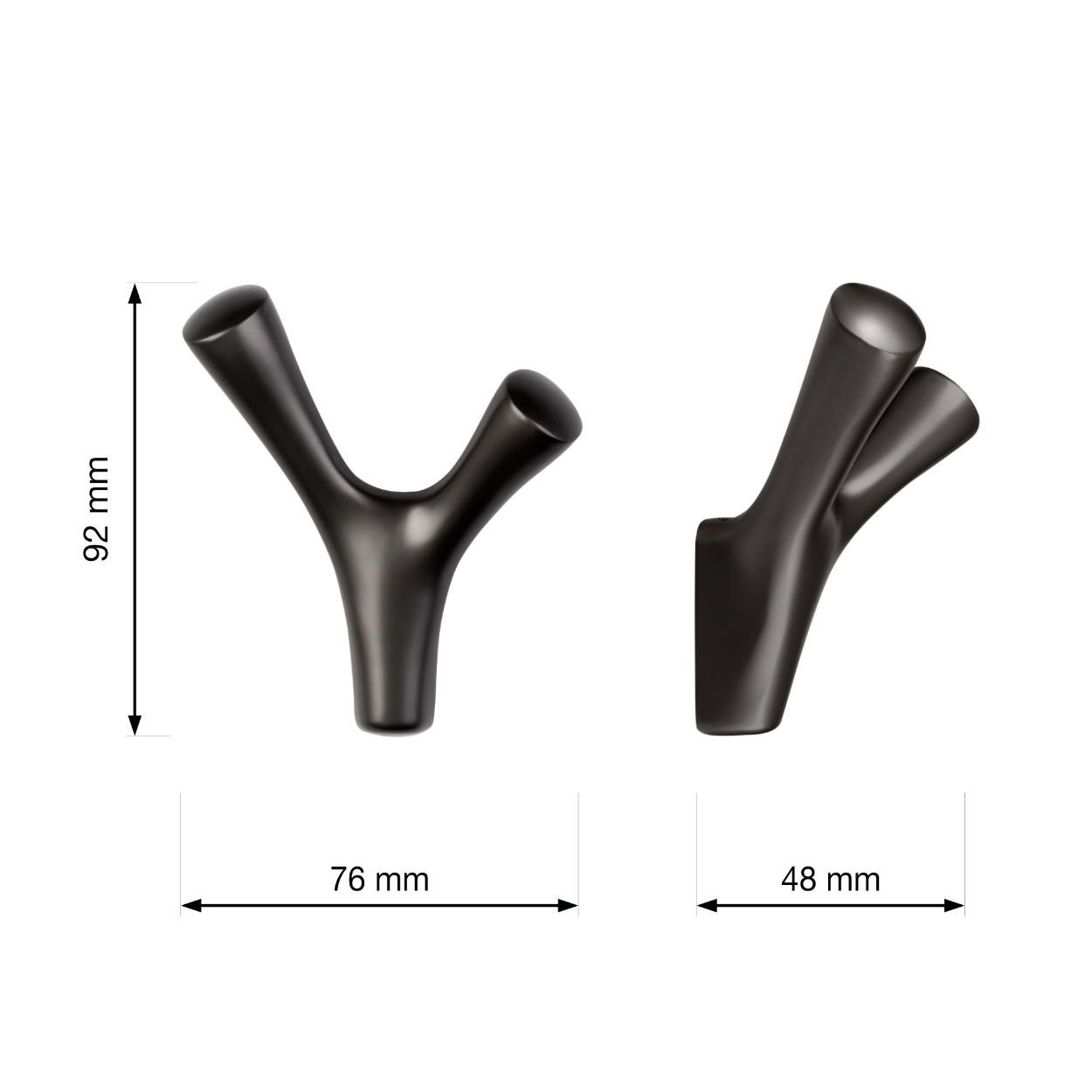 Amioso II Hook Anthracit