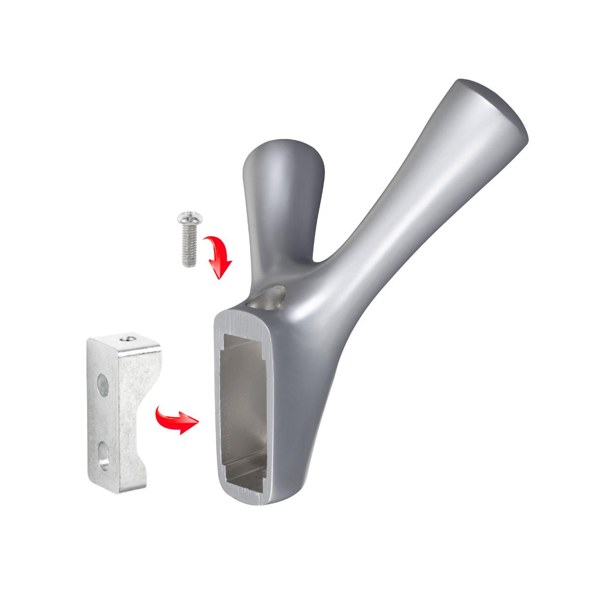 Amioso II Hook Anthracit