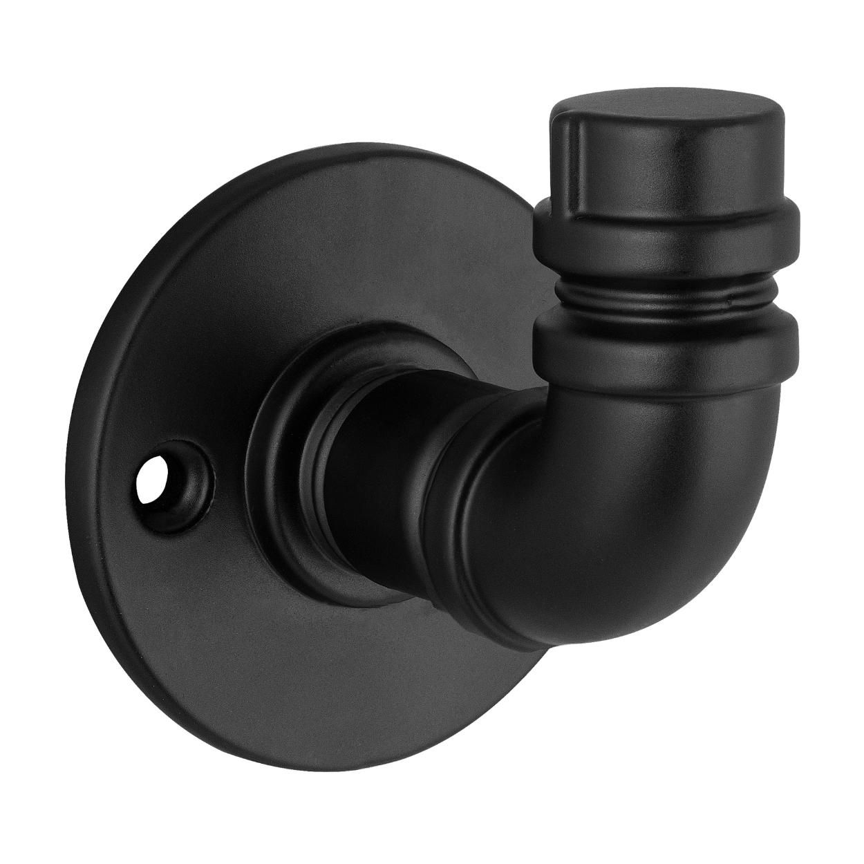 Rustic Matt Black Hook