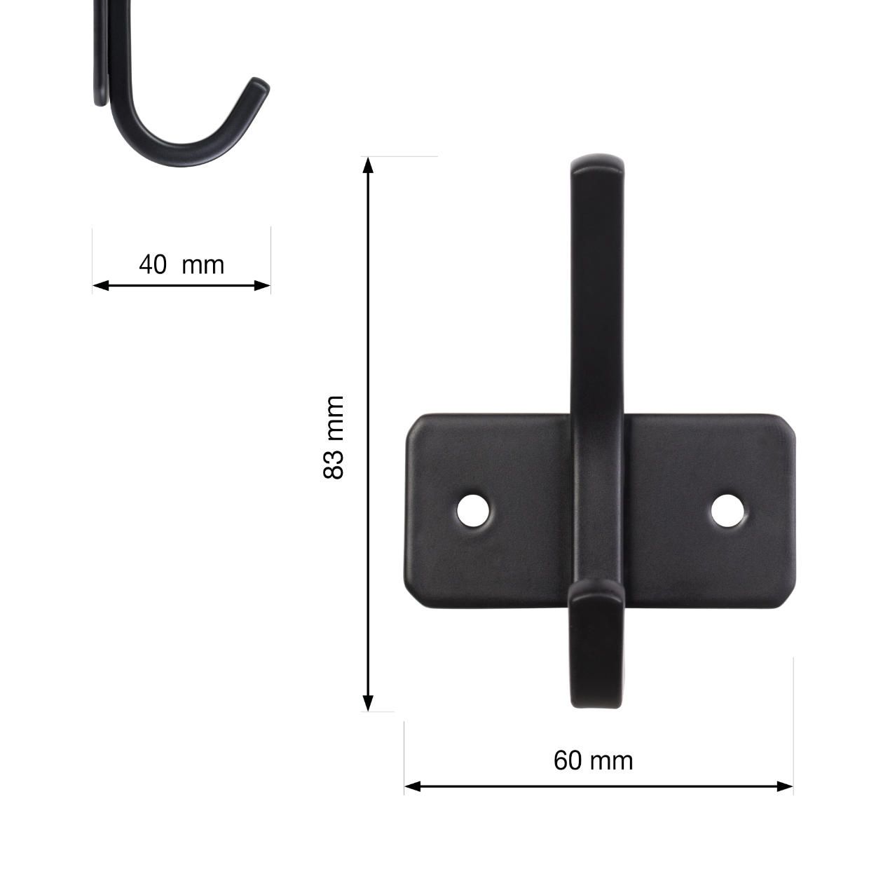 Black Stanless Steel Hanger 60x30x80m