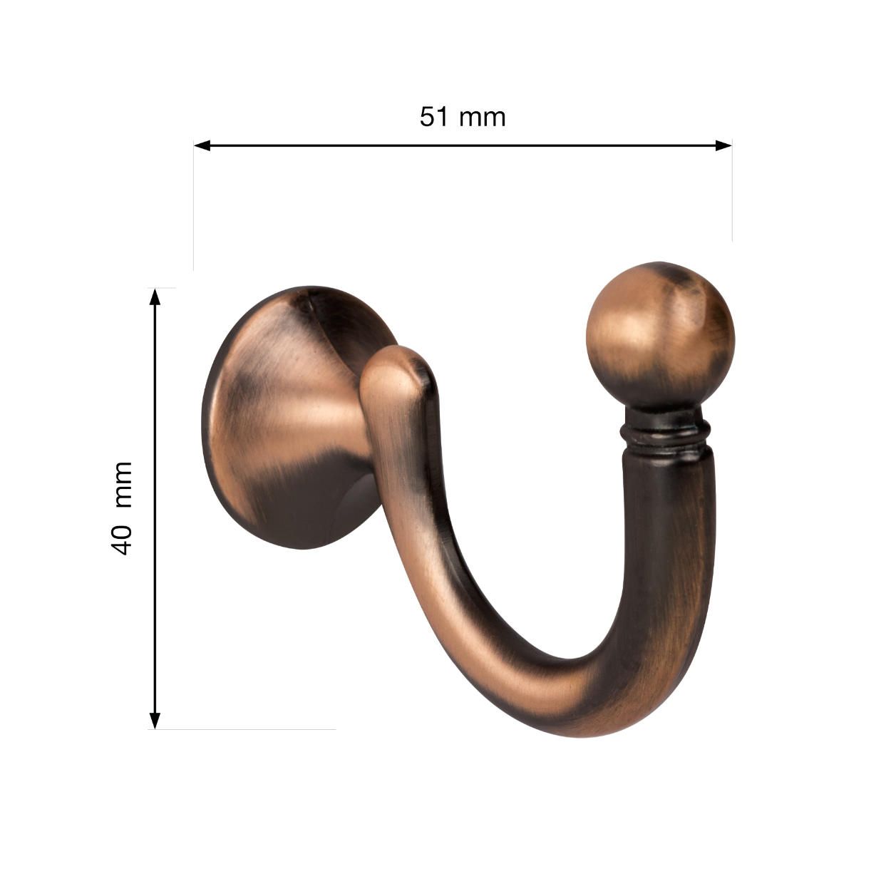 Hubert Hook Antique Copper