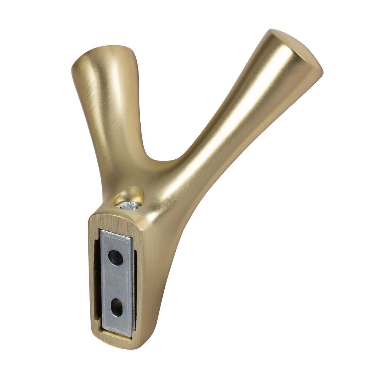 Amioso II Hook Brushed Brass