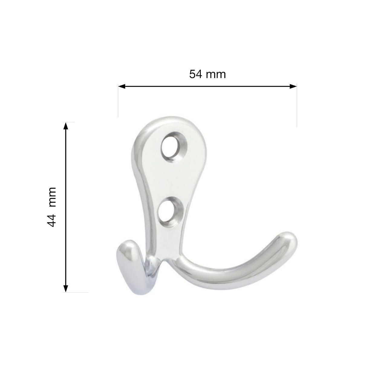 Romero II A Hook Chrome