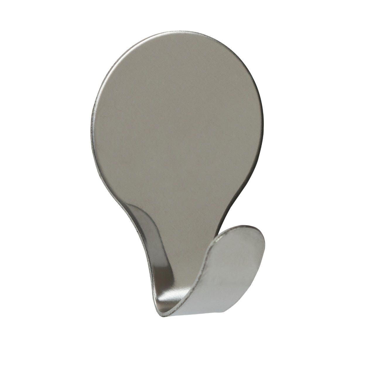 Self-Adhesive Stainless Steel Hook 2 Pack