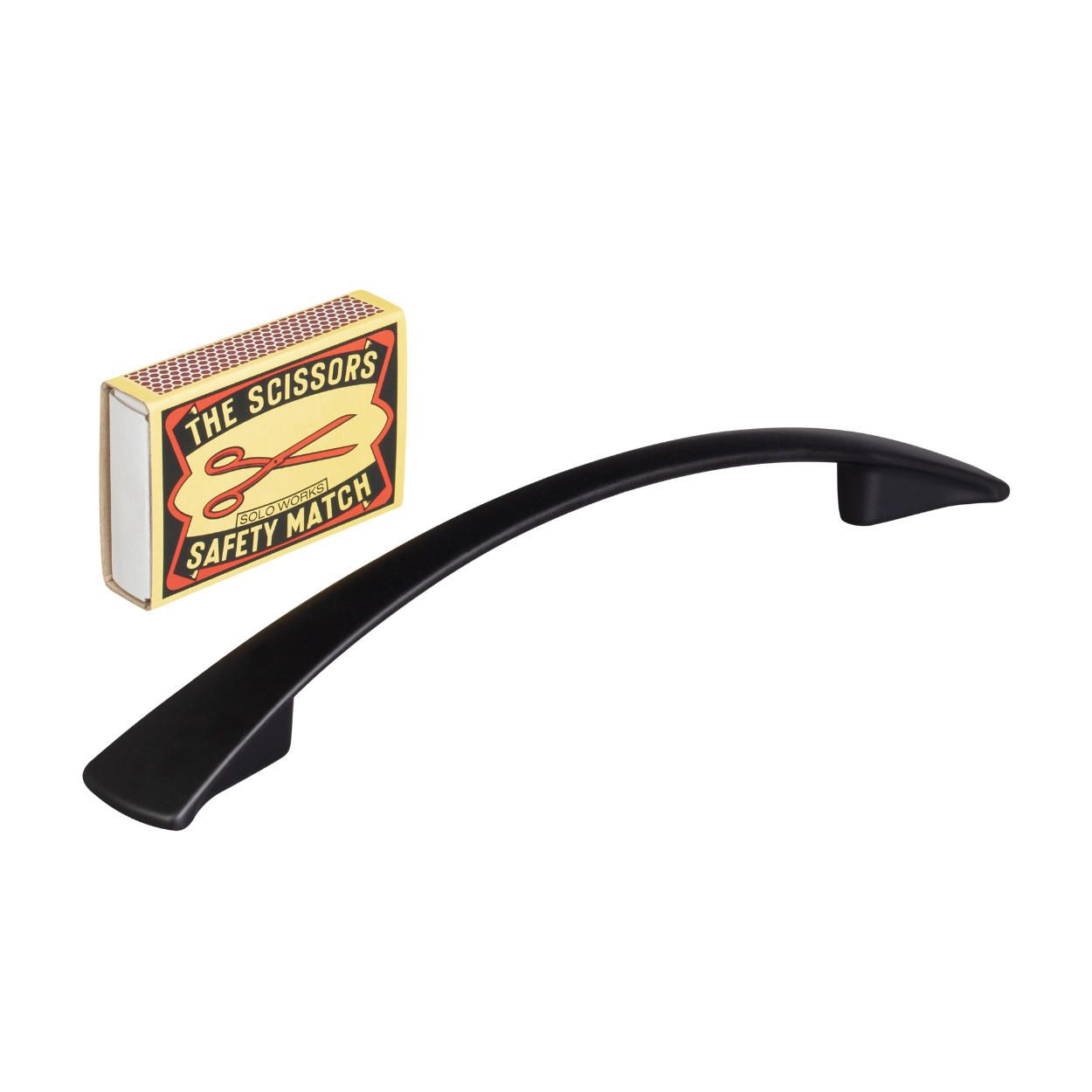 Nevada Handle Matt Black 128mm