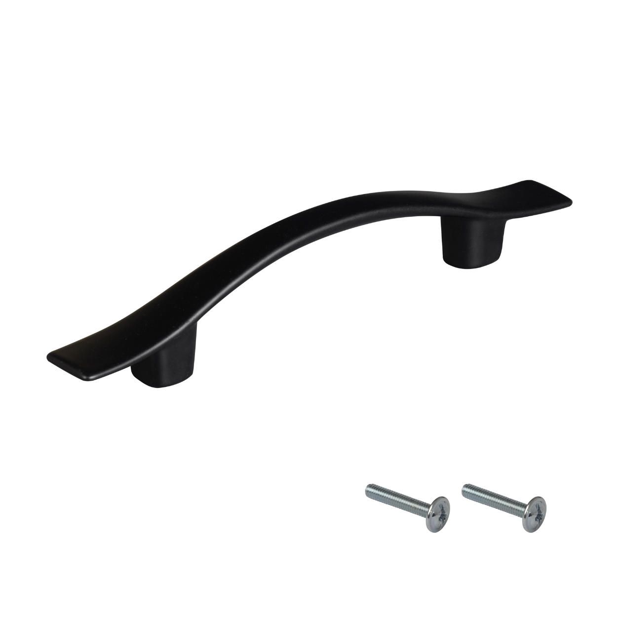 Wausa Handle Matt Black 76mm