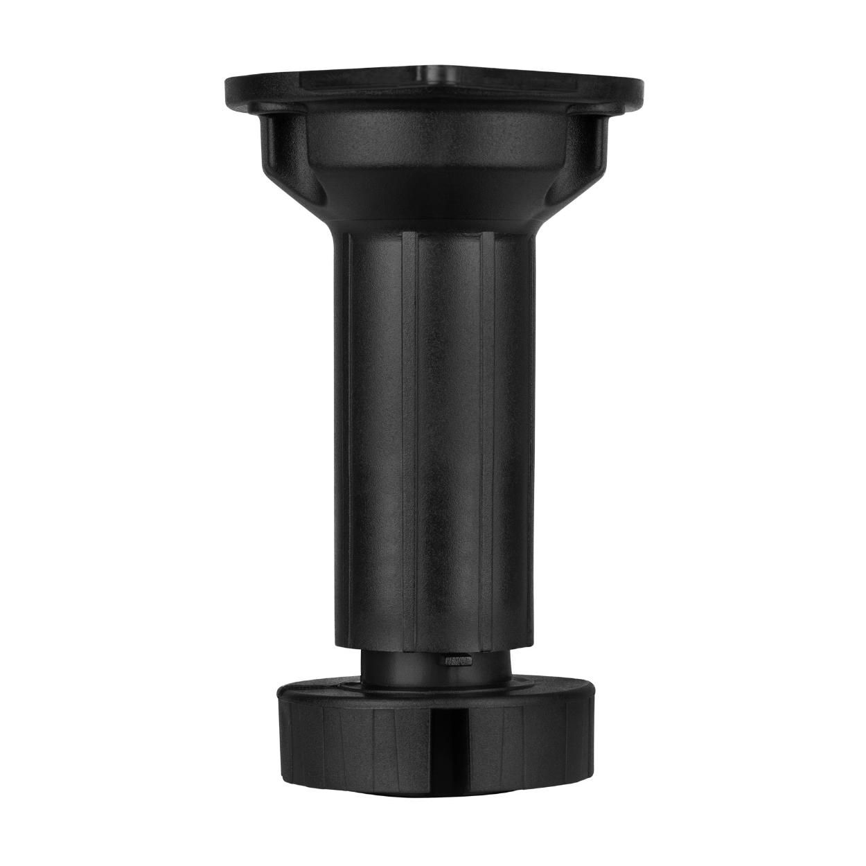 Socket Leg Plastic Black 96-150mm