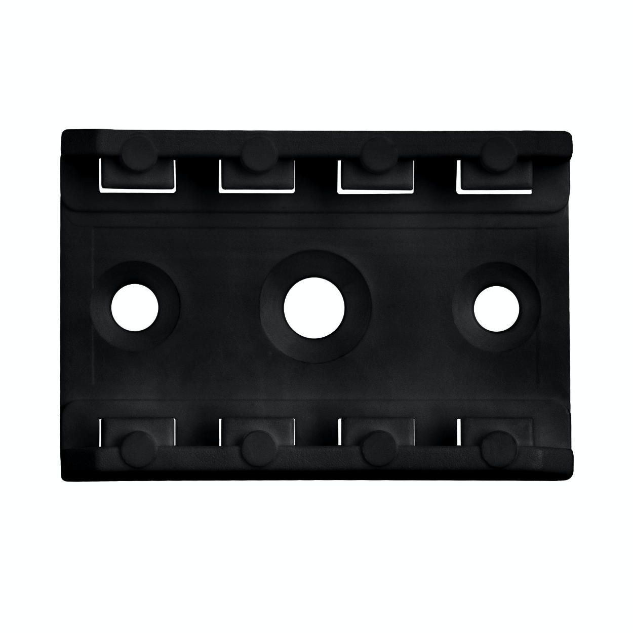 Socket for Furniture Leg Plastic Black