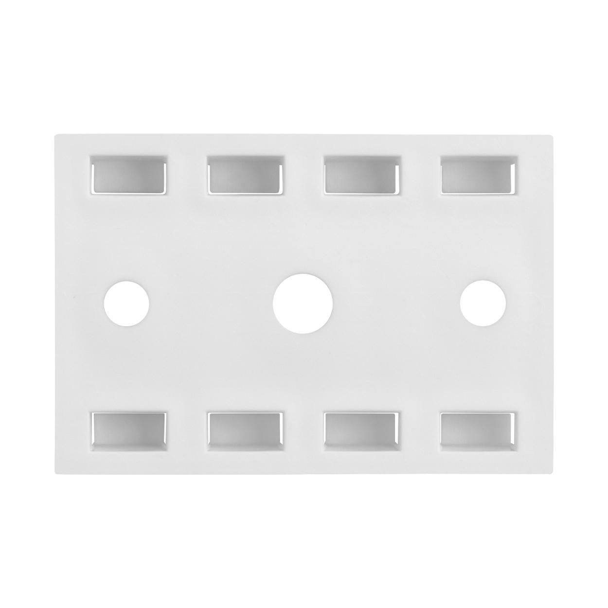 Clip for Furniture Leg Plastic White