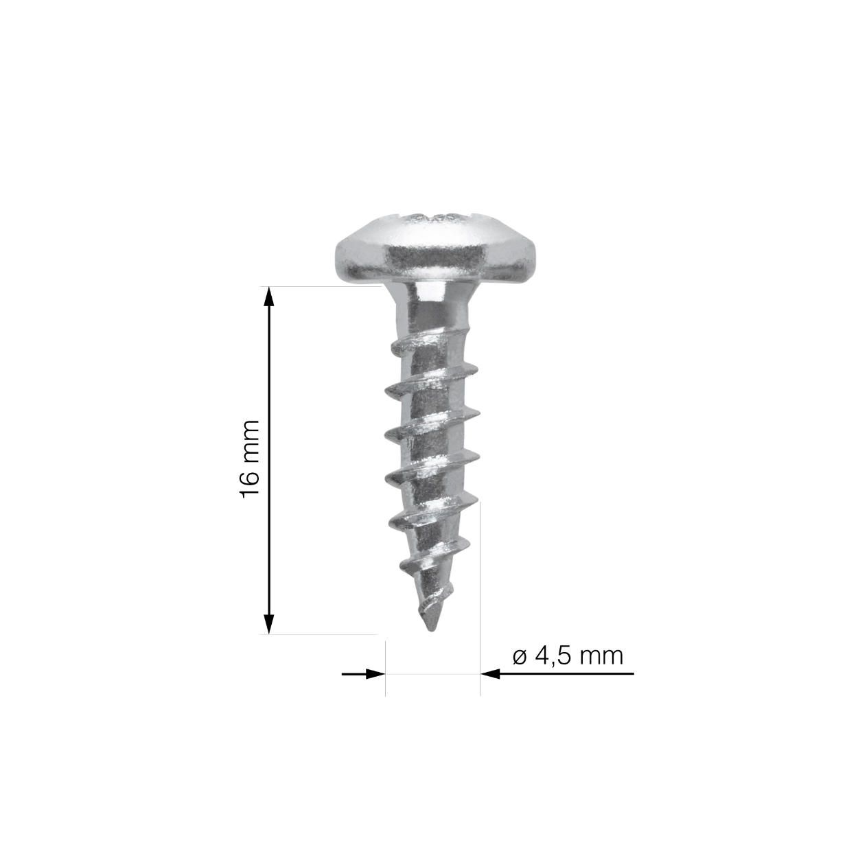 Screws 4.5x16mm 24Pk