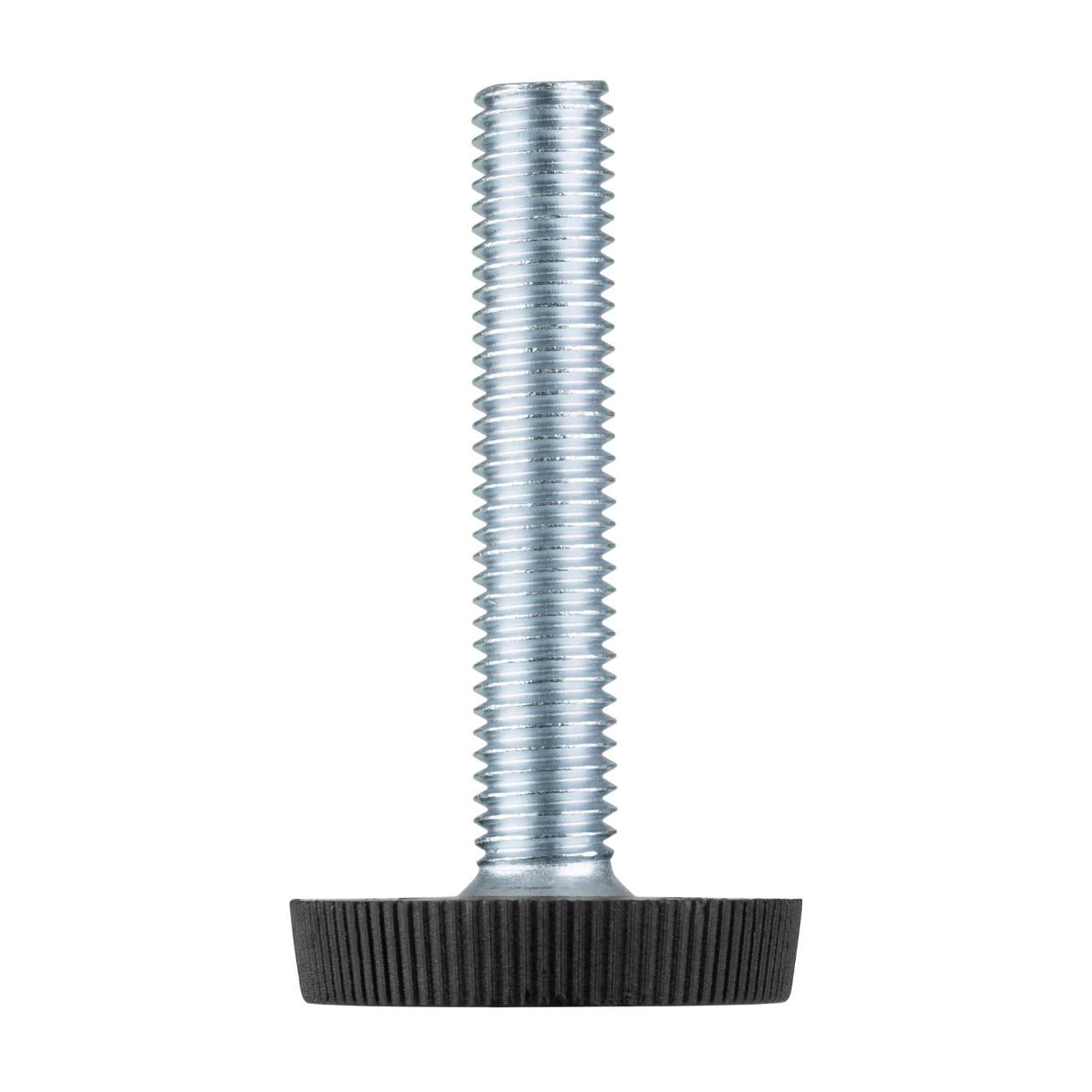 Adjusting Screw Black M10x56mm 2Pk