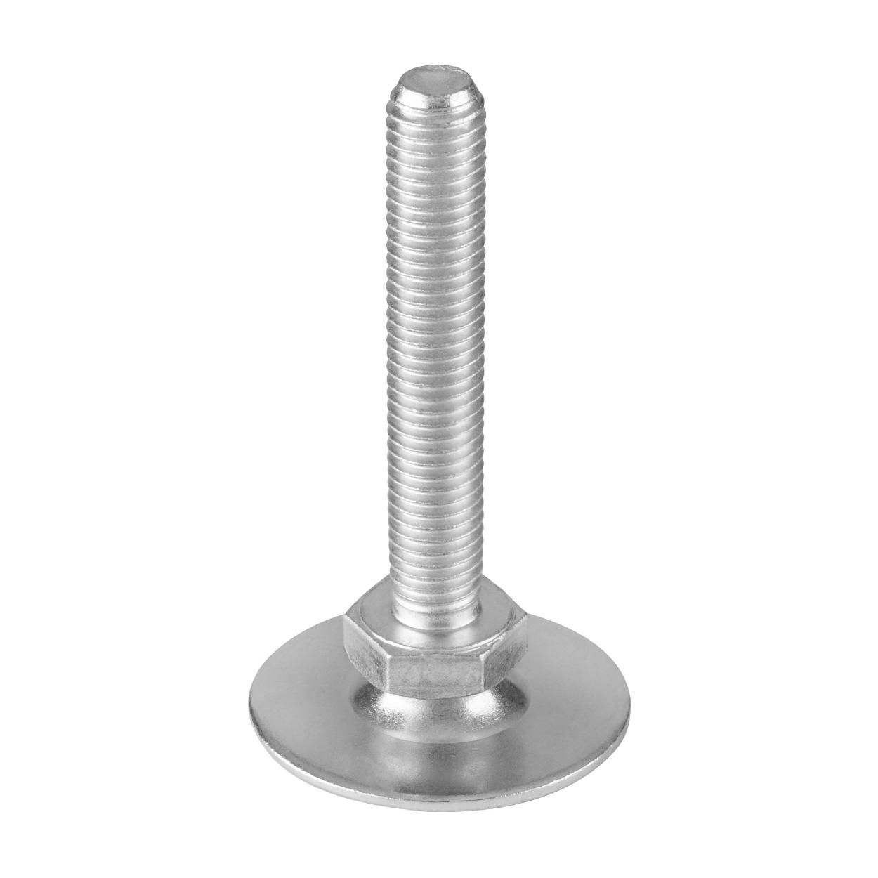Adjusting Screw Zinc Plated 10x60mm 2Pk