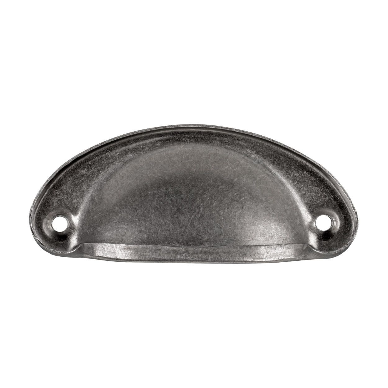 Skive Handle Antique Zinc 66mm