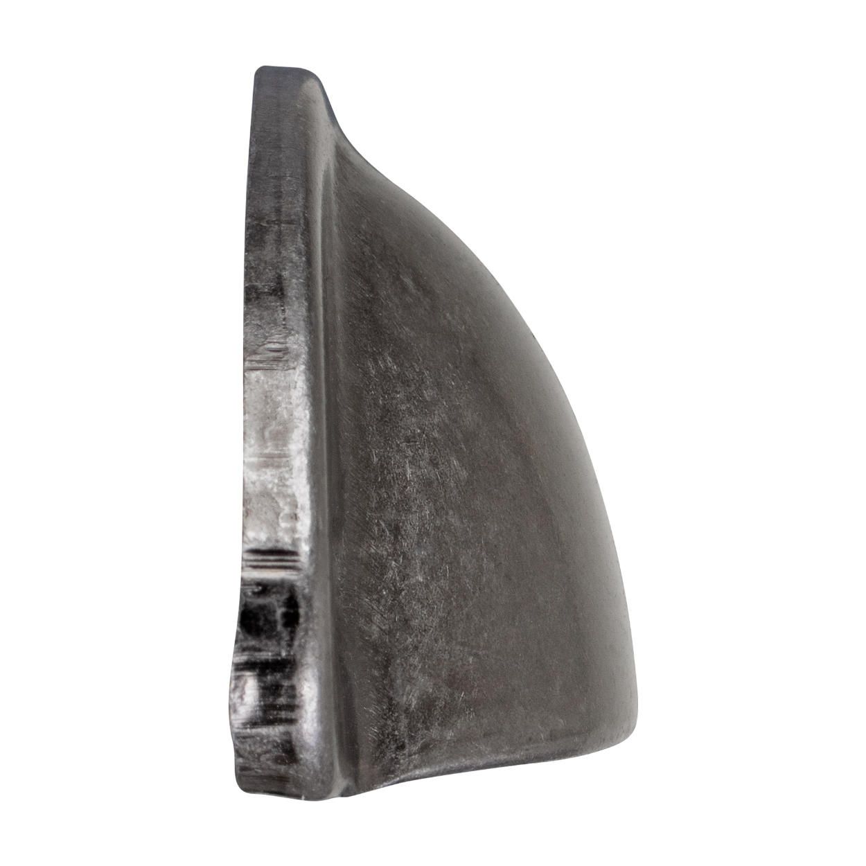 Skive Handle Antique Zinc 66mm