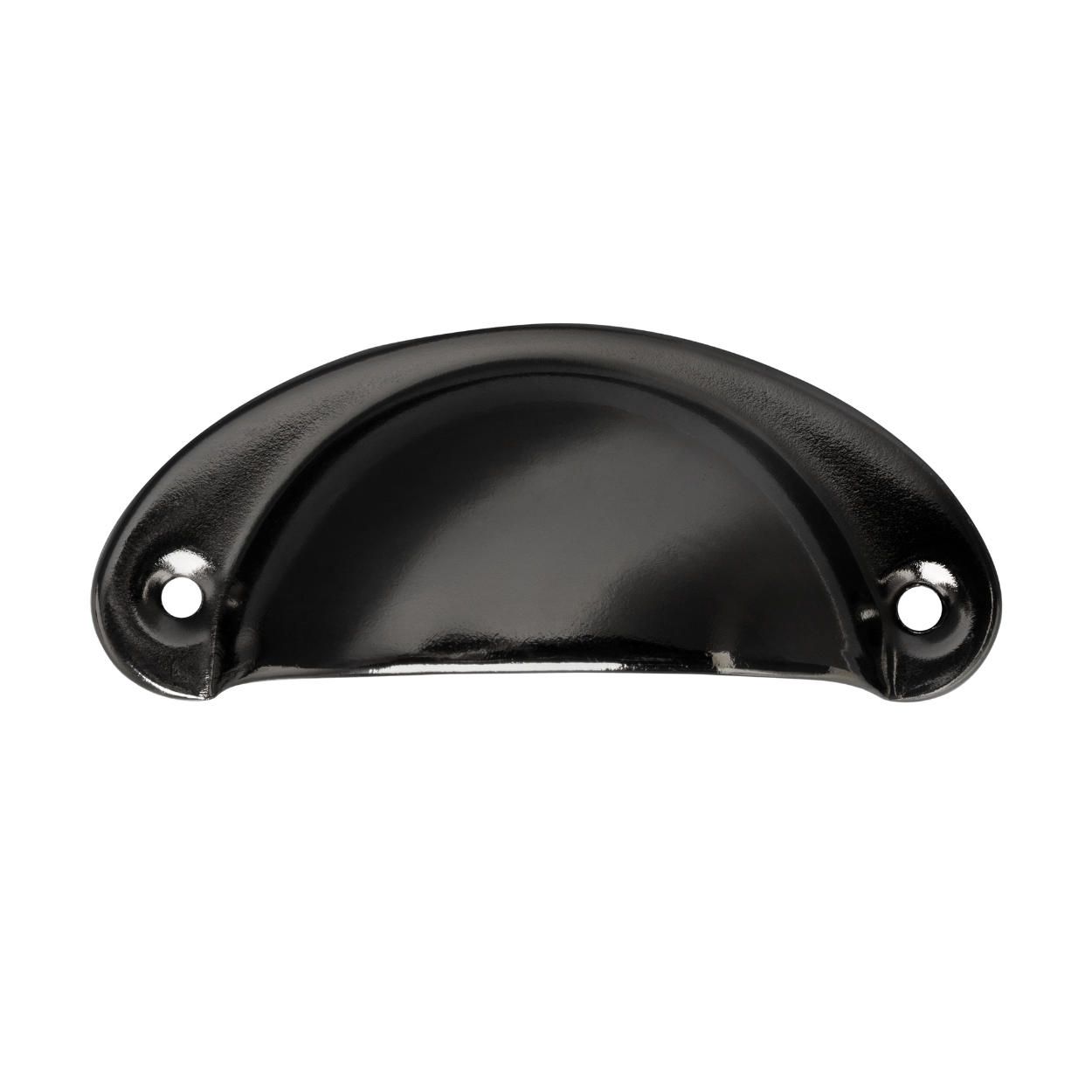 Skive Handle Black Zinc 66mm