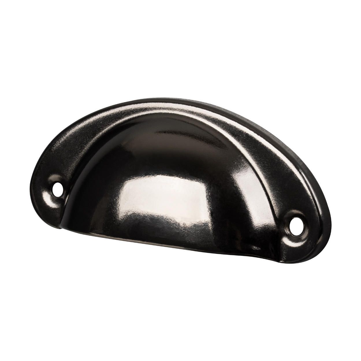 Skive Handle Black Zinc 66mm