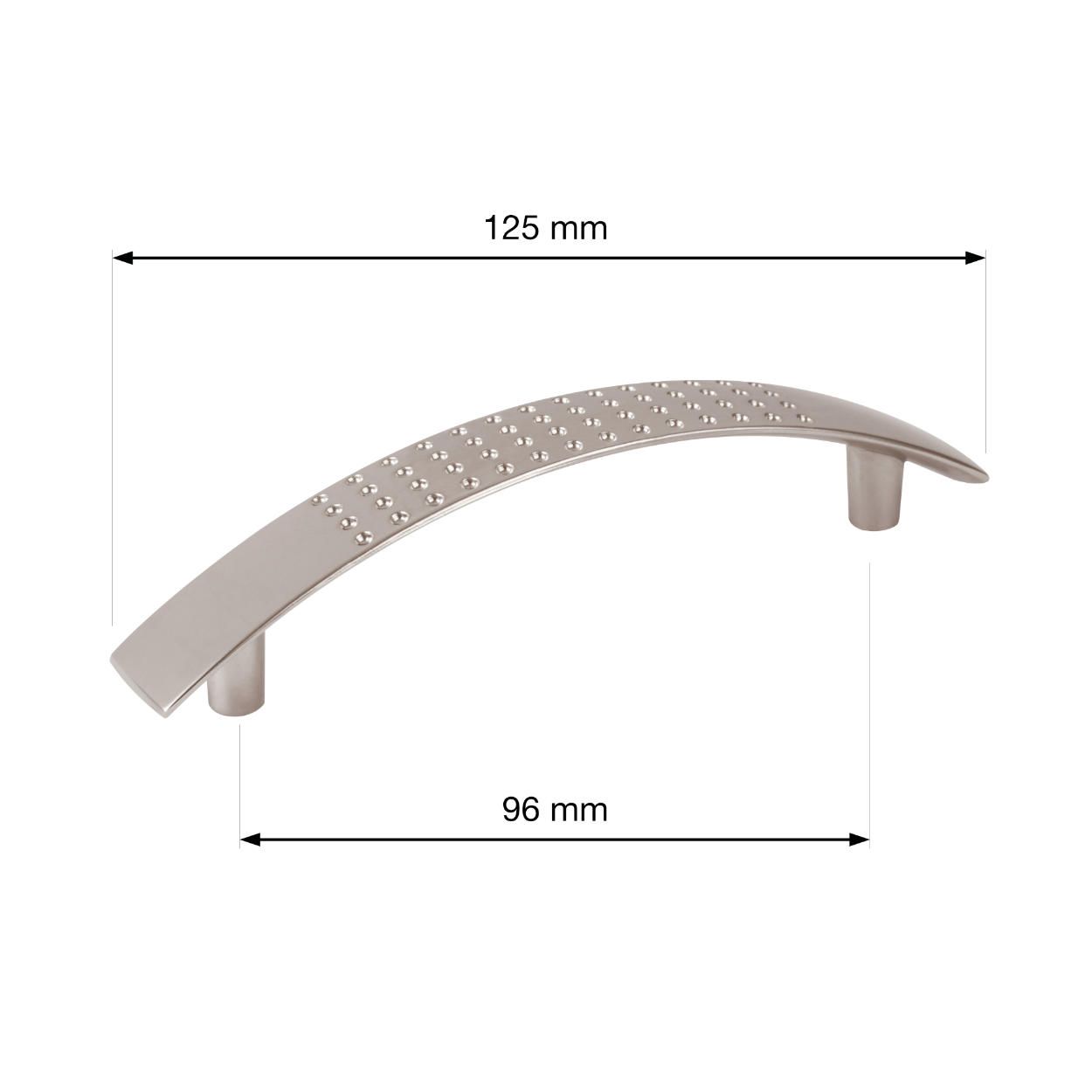 Portos Handle Matt Nickel 96mm