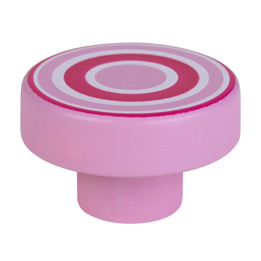 Pink Circular Knobs 4 Pack