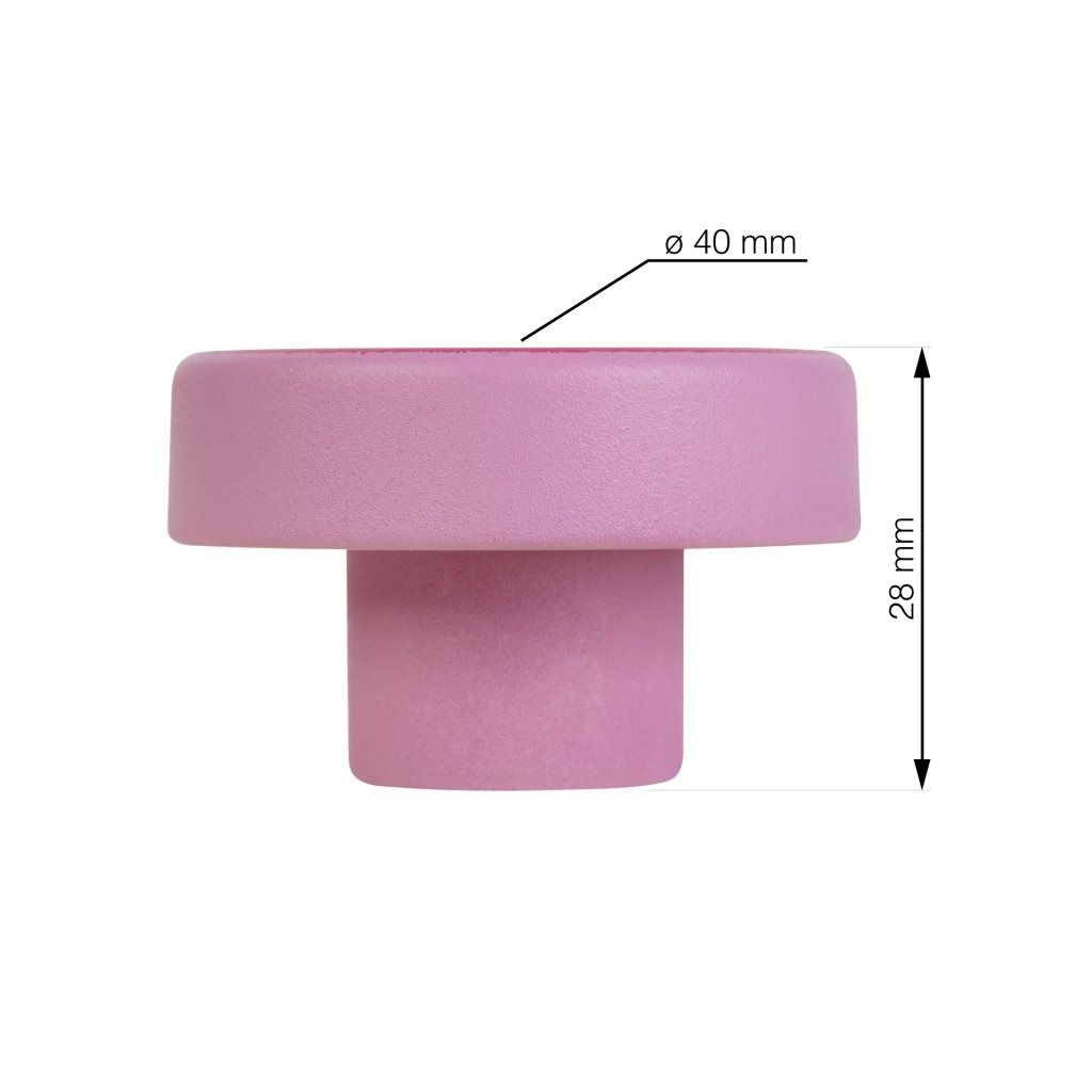 Pink Circular Knobs 4 Pack