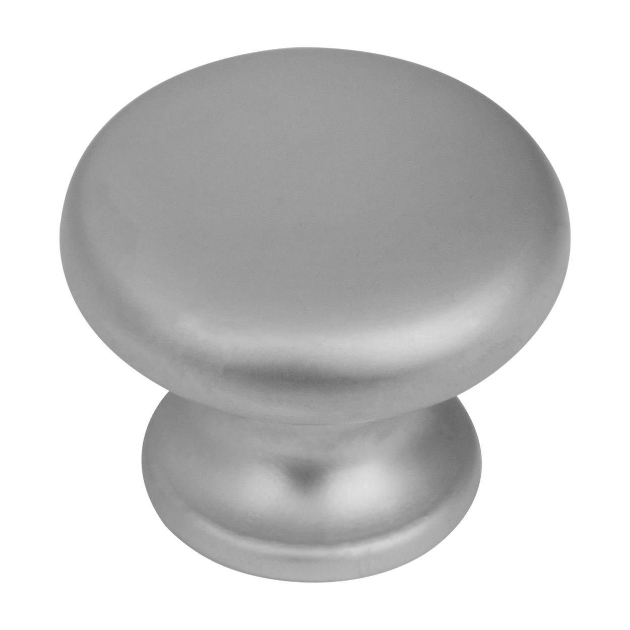 Set of Knobs Matt - Chrome 4 Pack