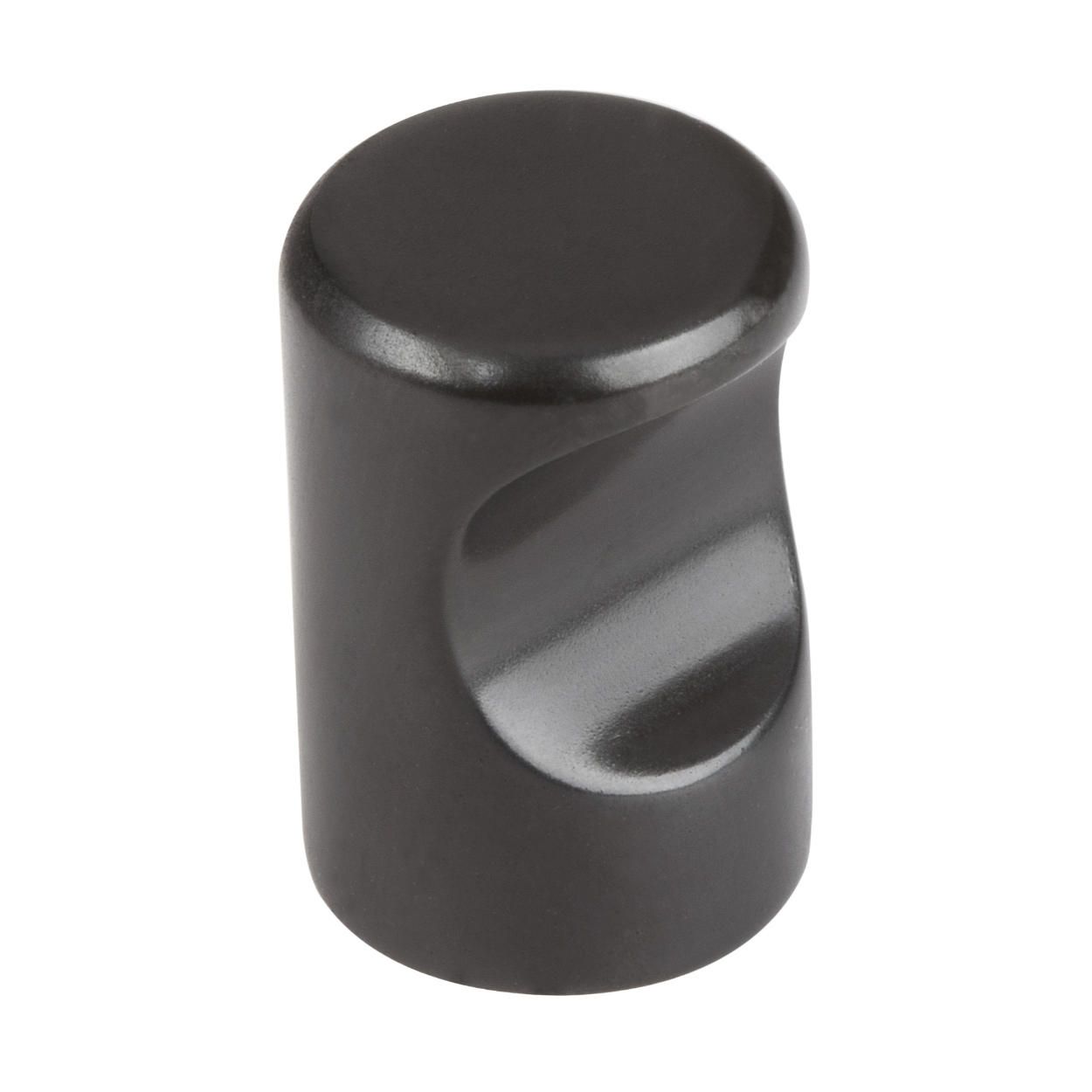 Venlo Knob - Black 15x24mm