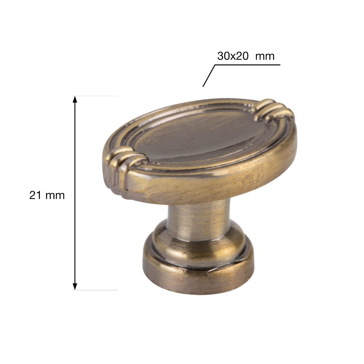 Lugo Knob Bronze