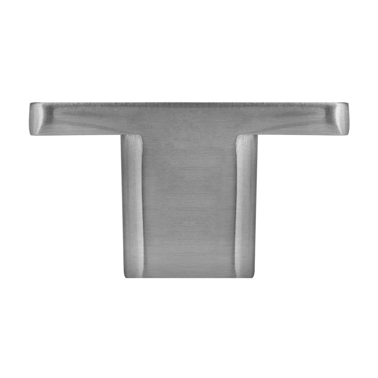 Adrian Knob Stainless Steel 37x37mm