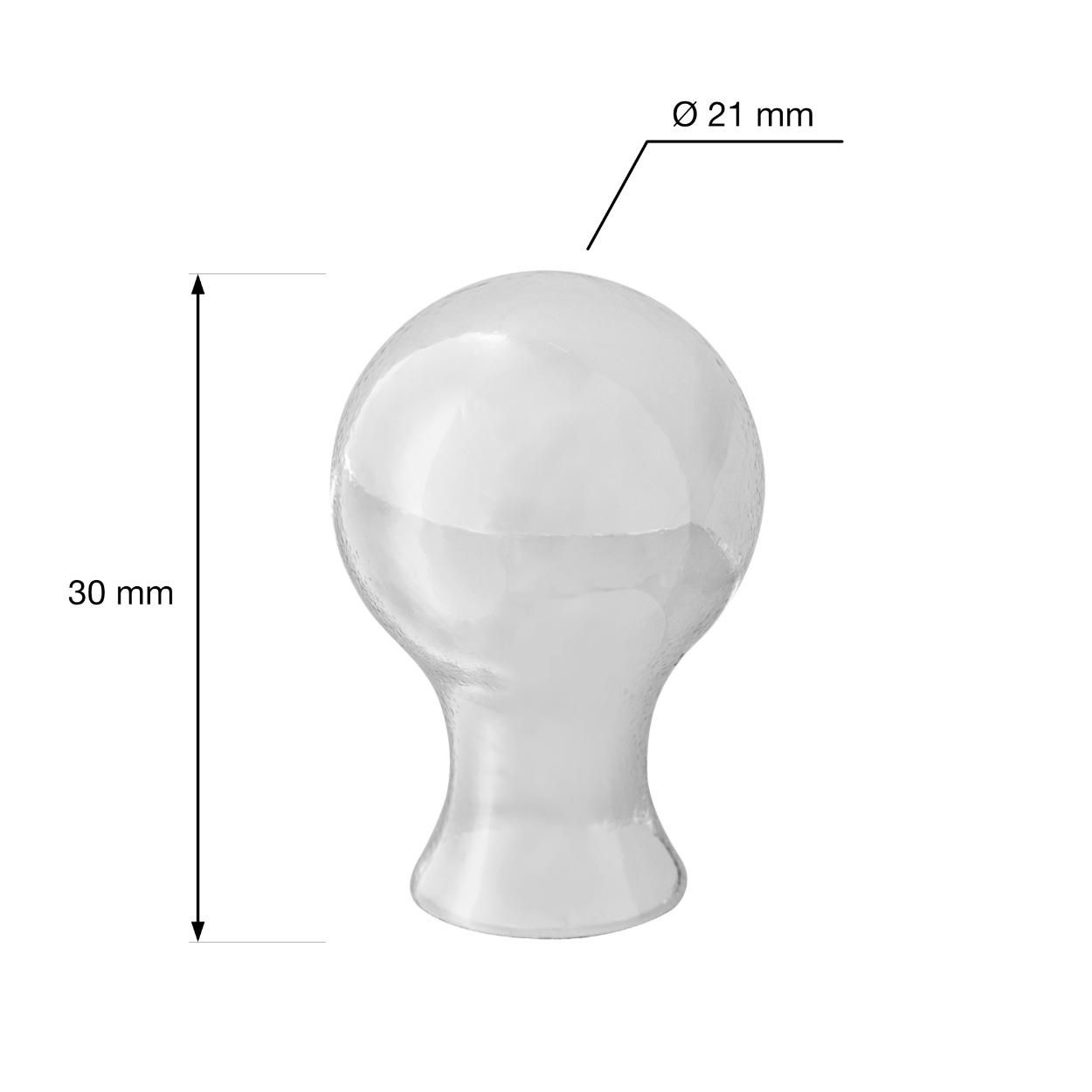 Tiber Knob Chrome