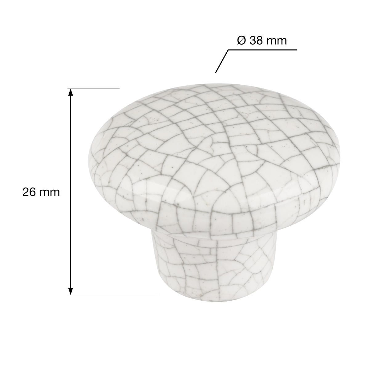 Fragment Marble Knob 38mm