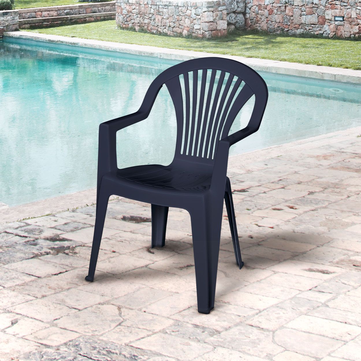 Lido Garden Chair Anthracite