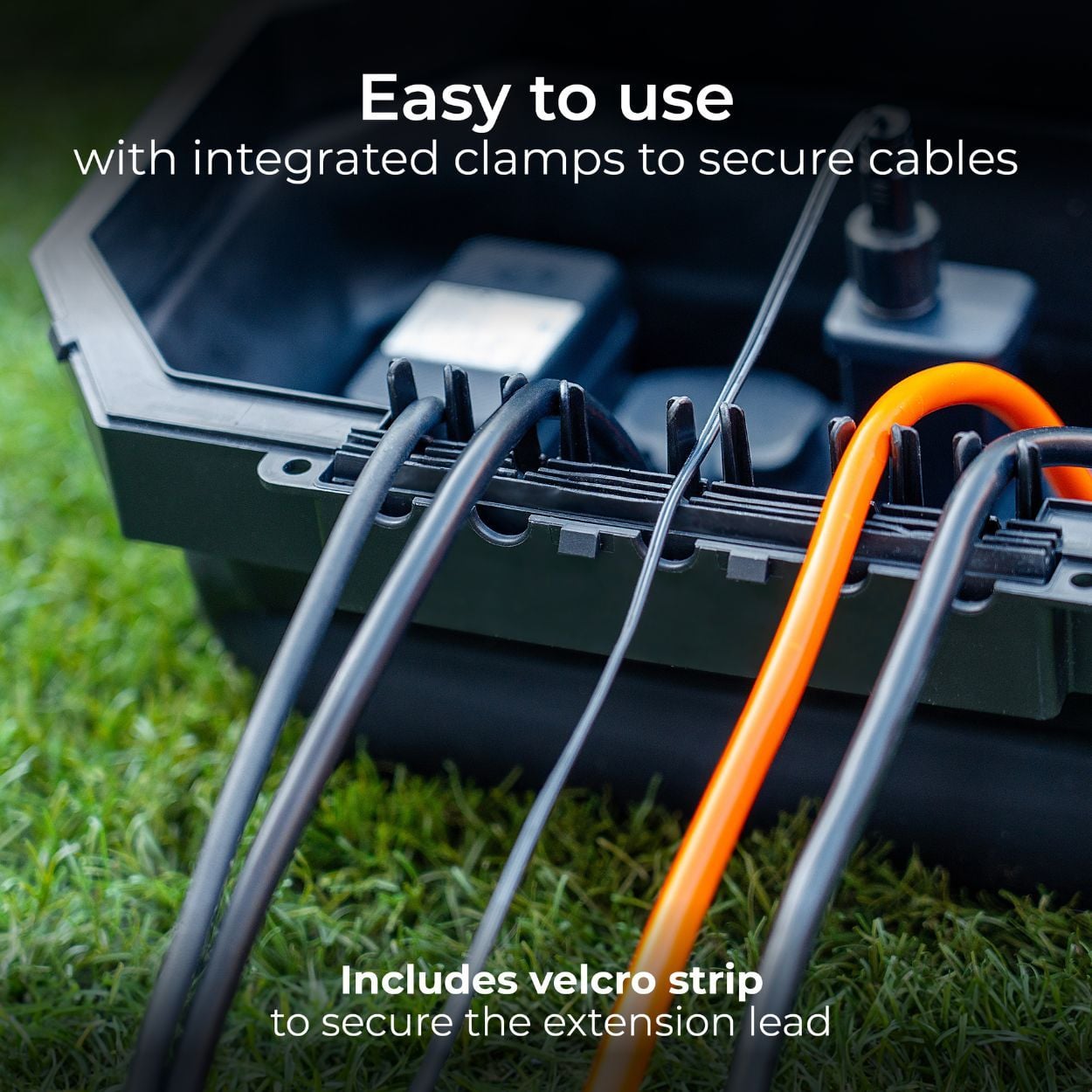 Masterplug Collapsible Weatherproof Box With 4 Socket Extension Lead