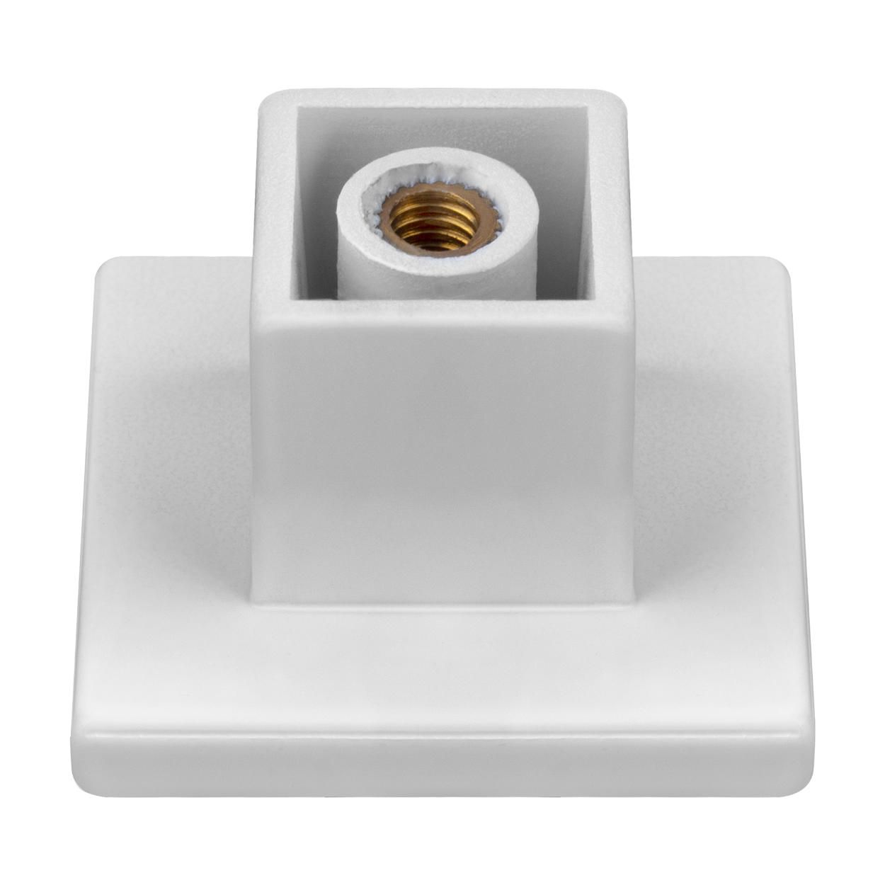 Arca Plastic Knob - White 30x30mm