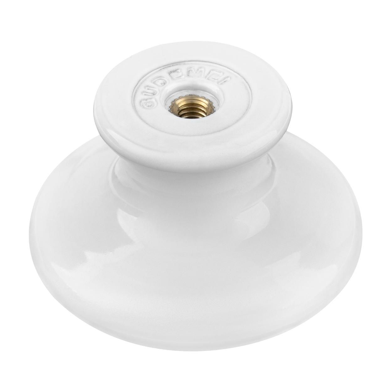 Seol Plastic Knob - White 40mm
