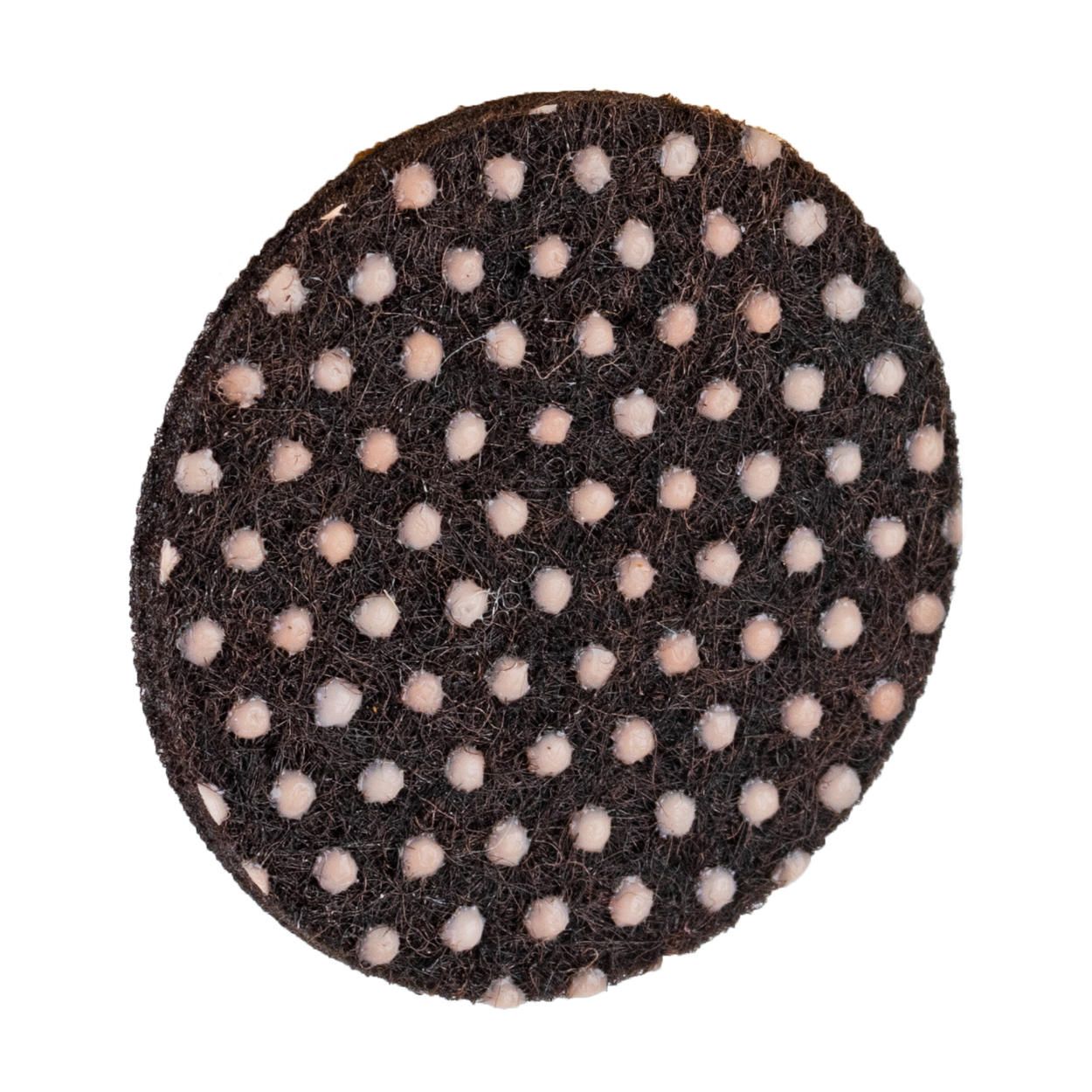 Felt Pad Non Slip Dots Brown - 8 Pack