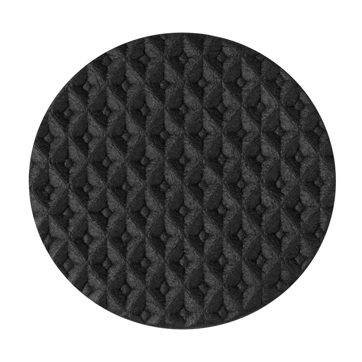 Anti-Slip Pads Self Adhesive Black 30mm - 8 Pack