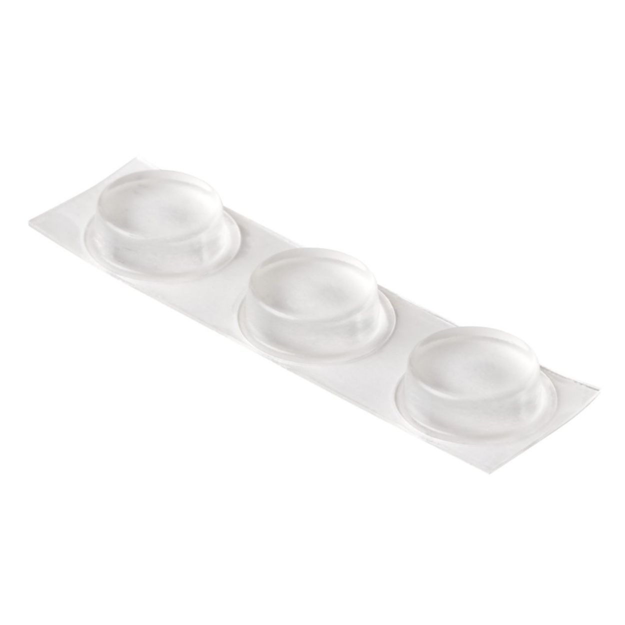 Door Buffer Self Adhesive Transparent 3Pk