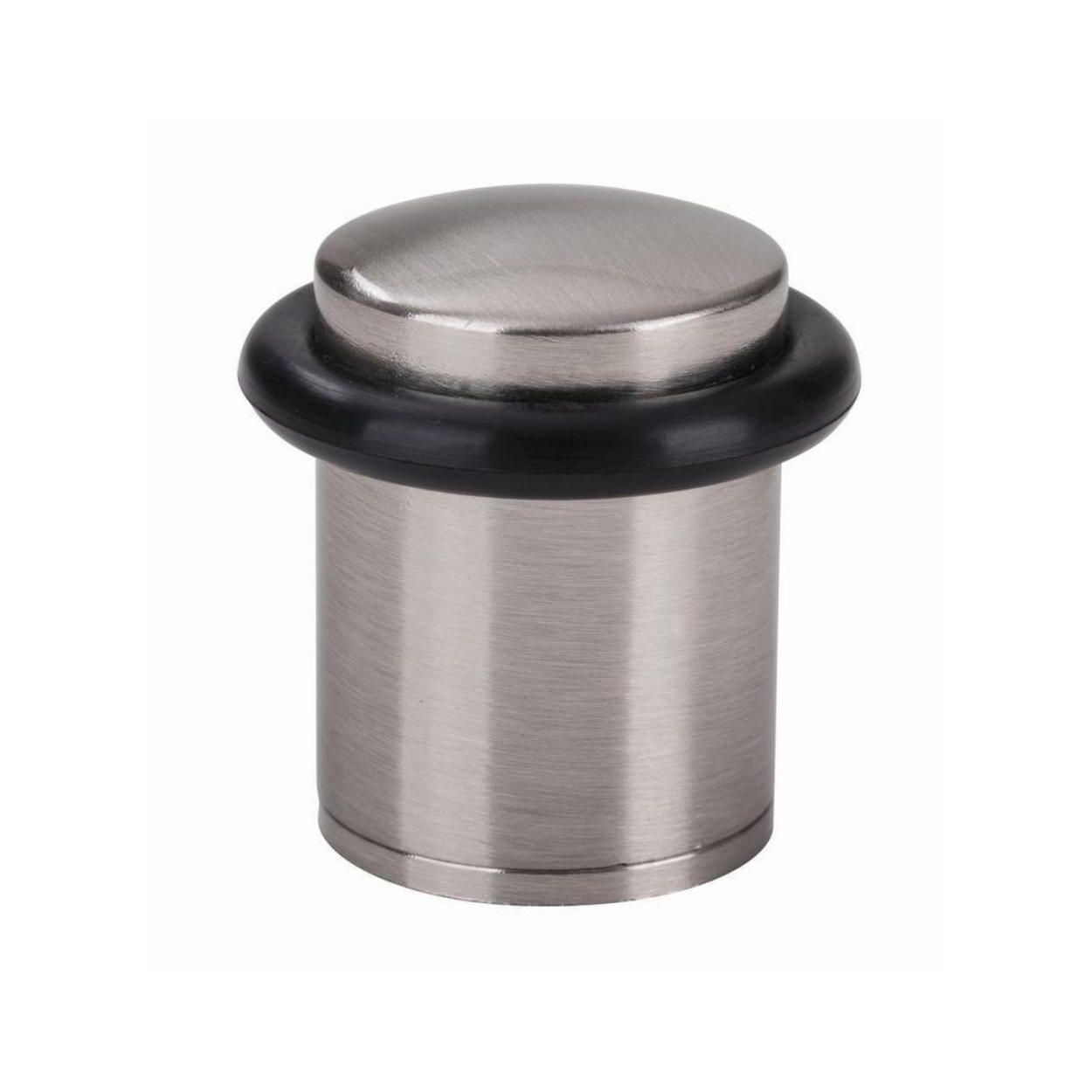 Door Stop Satin Nickel 27x38mm