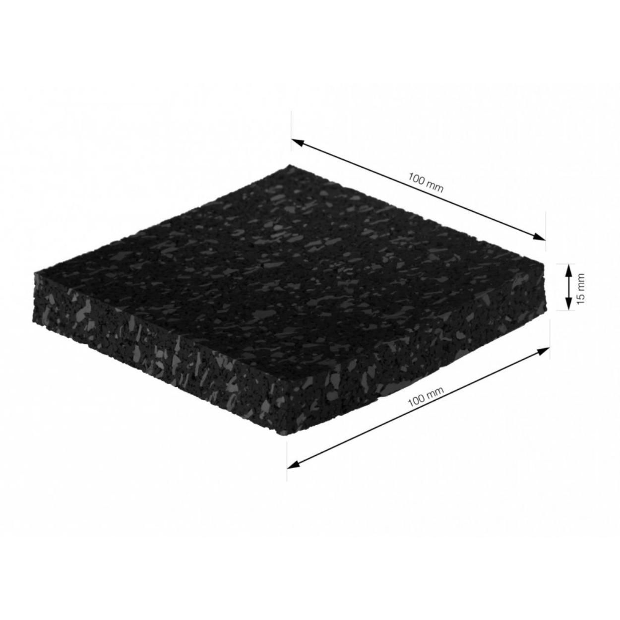 Anti-Vibration Pads Black 4Pk