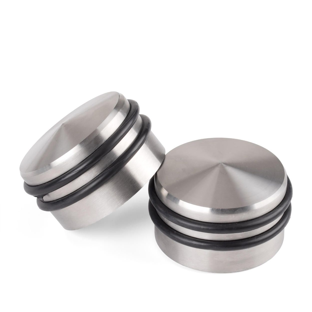 Door Stop Brushed Stainless Steel 63x41mm