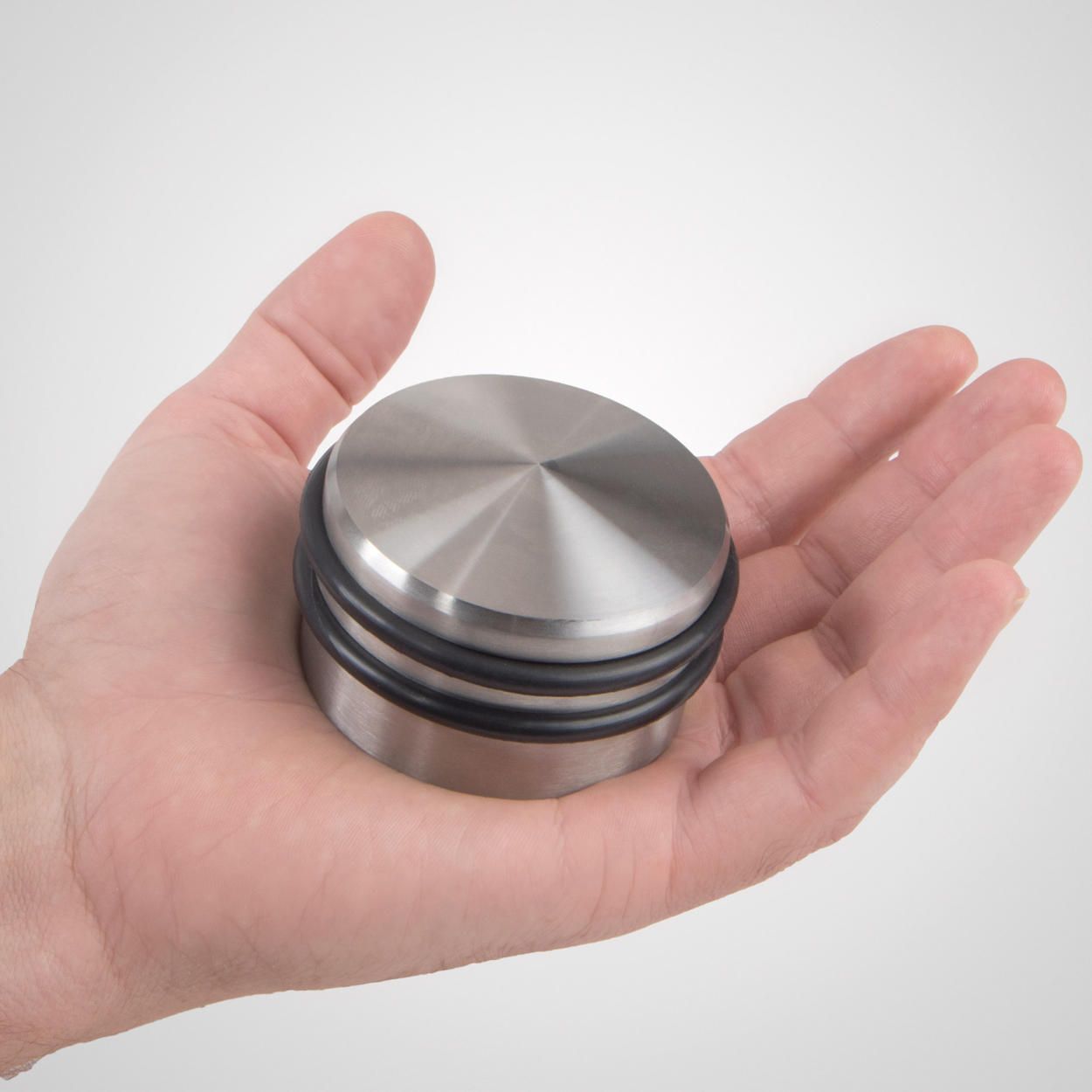 Door Stop Brushed Stainless Steel 63x41mm