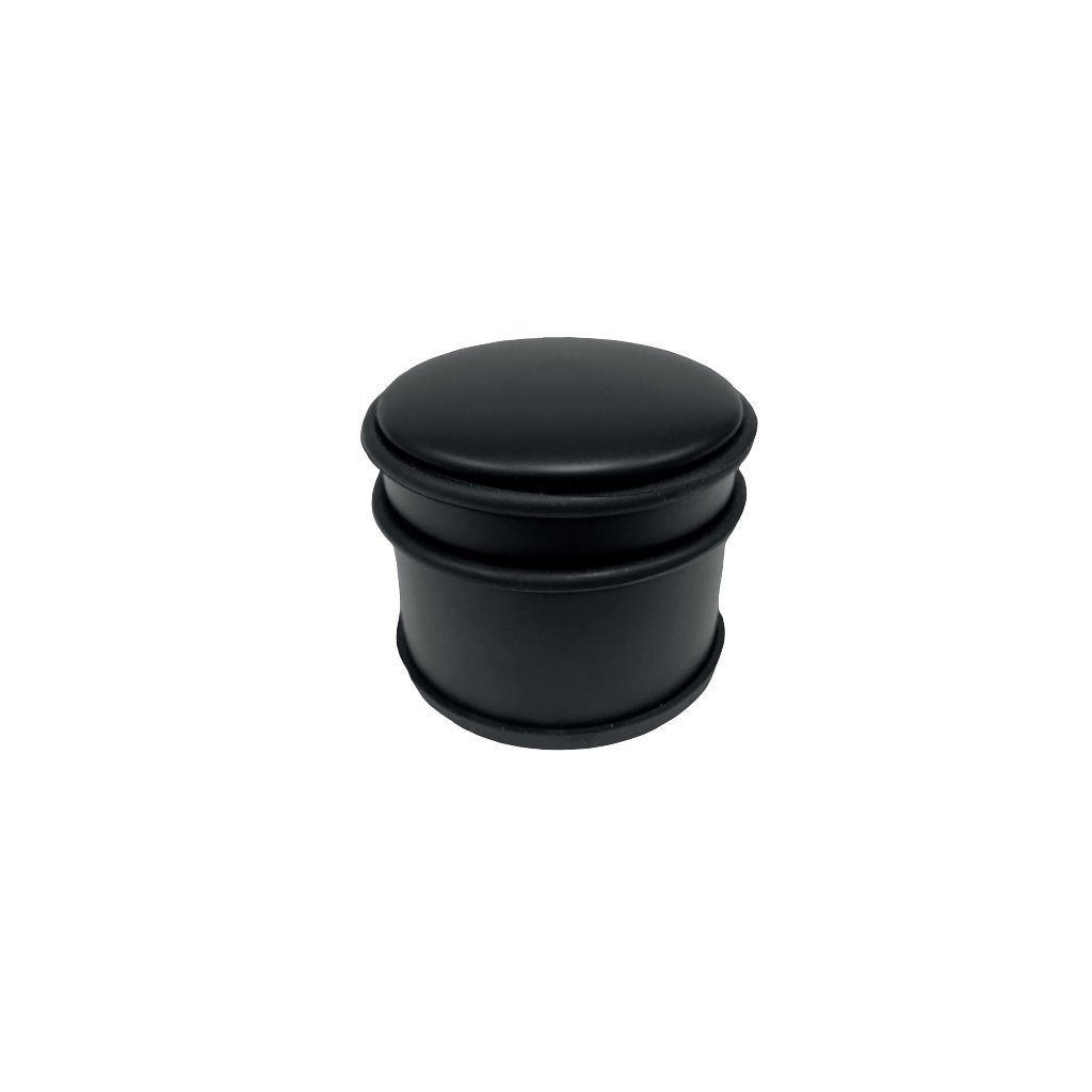 Door Stop Black Stainless Steel 90x75mm