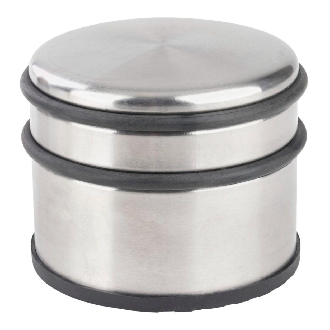 Door Stop Brushed Stainless Steel 90x75mm
